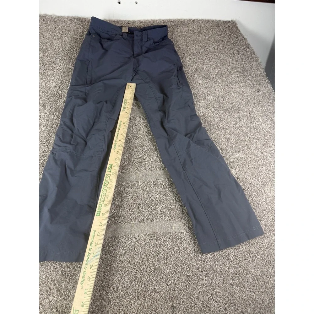 Prana Halle Straight Leg Hiking Pants Gray Blue Women 6x31 Stretch Outdoor